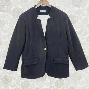 COPY - Olivia Moon Women's Black Blazer Work Career Size XL